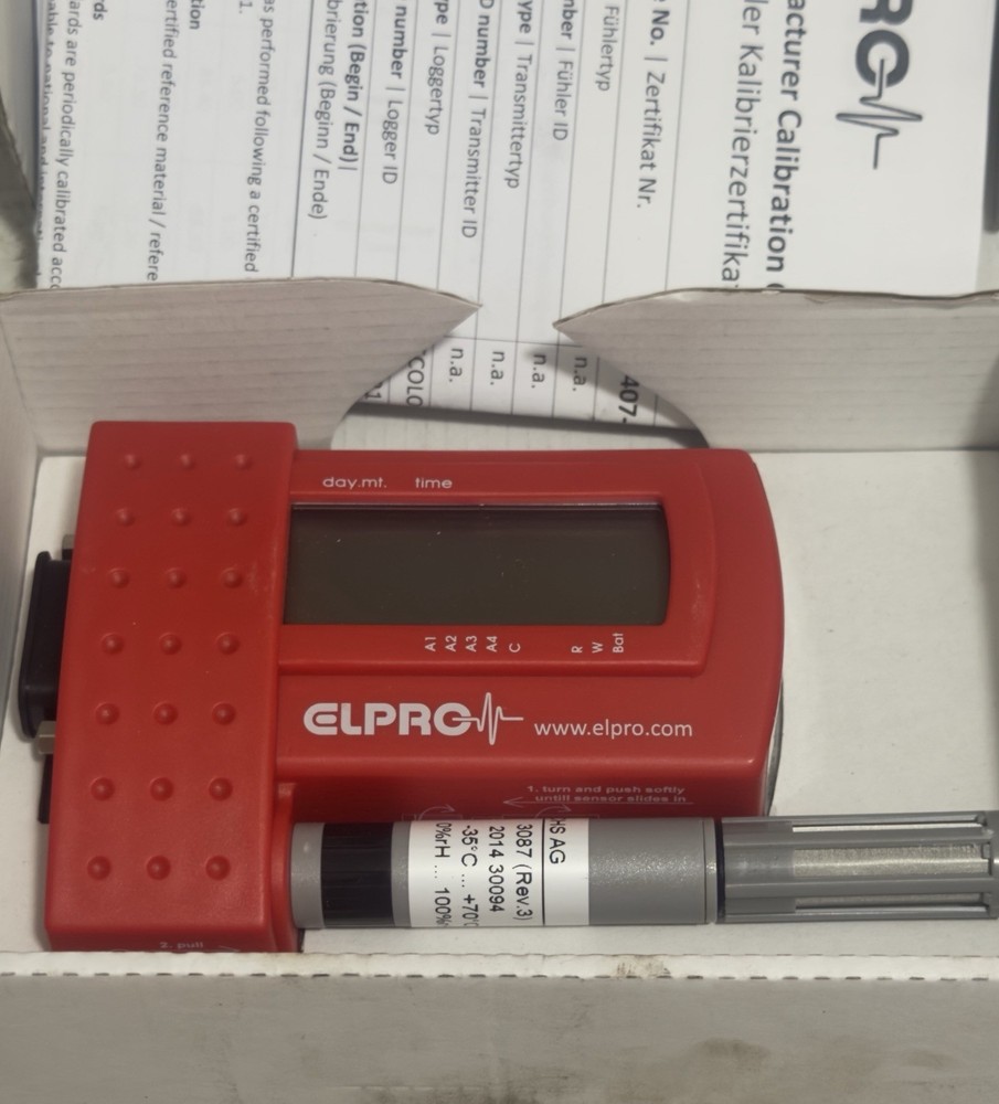 ELPRO ECOLOG TH1 Data Logger Bundle – BRAND NEW – GxP Compliant + Extra