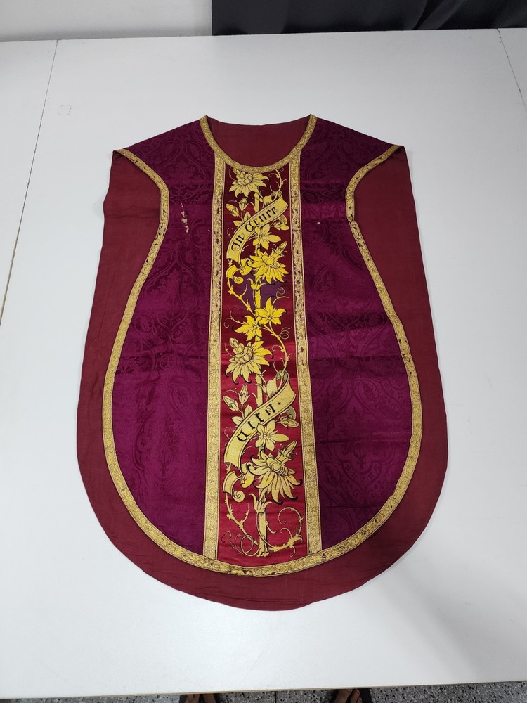 Antique Fiddleback Chasuble