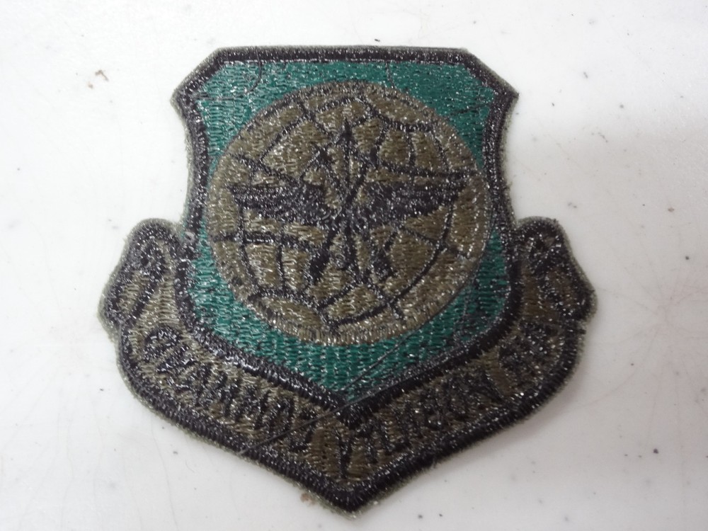 US Air Force Air Mobility Command Pilot Wings Military Patch USAF