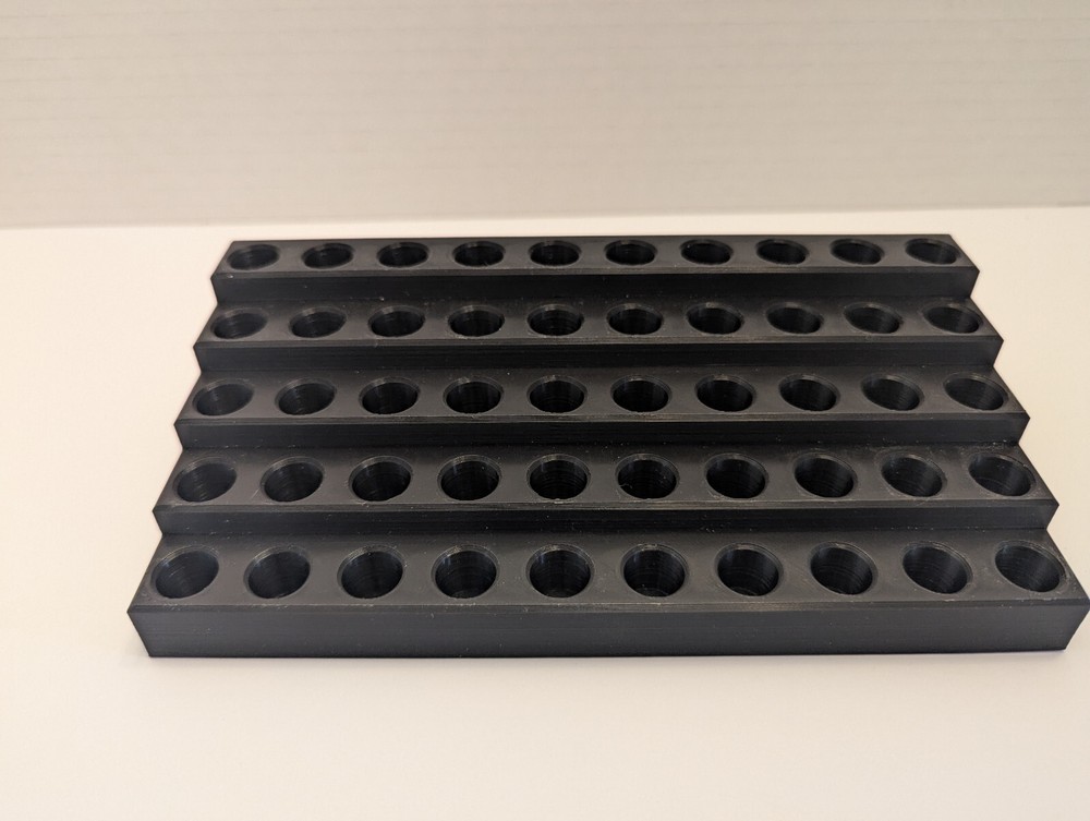 Custom 3D Reloading Tray 9mm, 50-Round Stepped | Color Choice + Text