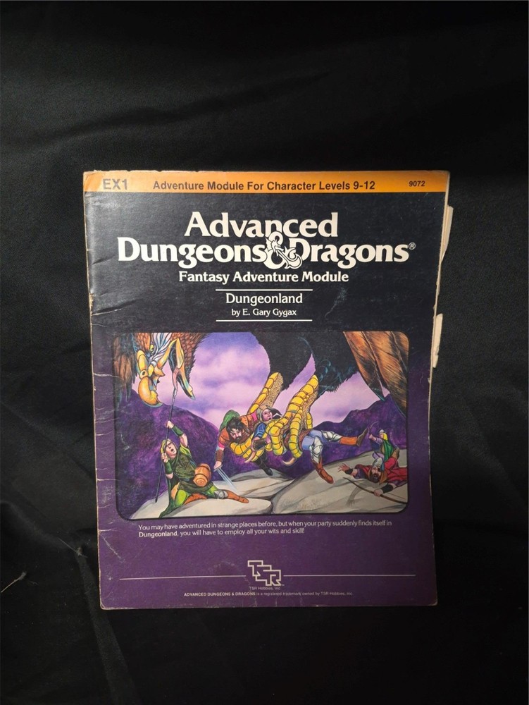 Advanced Dungeons & Dragons: EX1 Dungeonland #9072