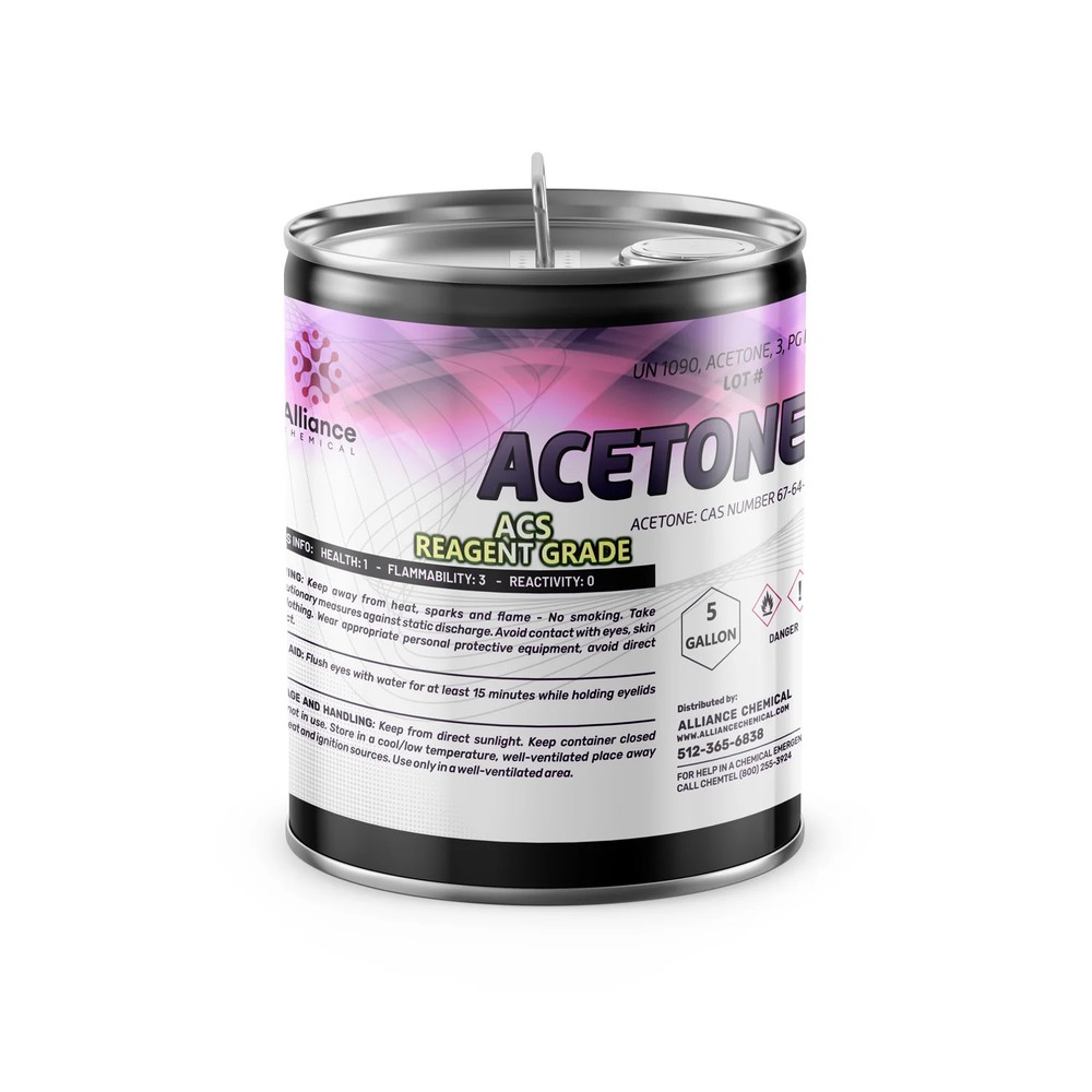 Acetone ACS Grade - 5 Gallon Pail