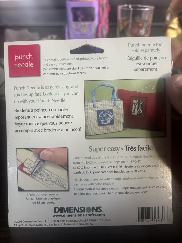 NEW - Dimensions Punch Needle Owl 73481 Craft Kit