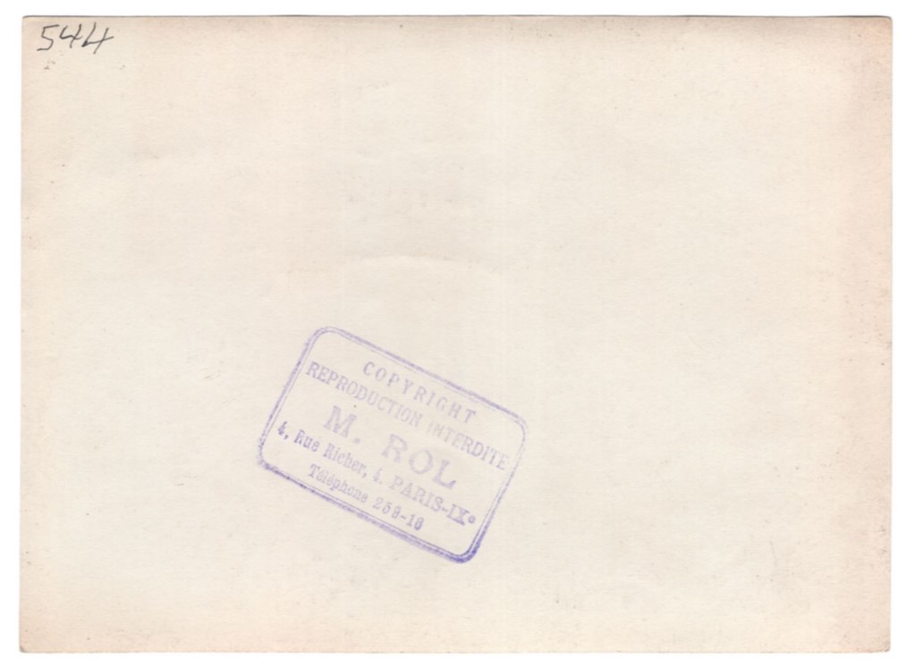 WWI French Red Cross Hospital Barges France 5x7 Original M. Rol Photo