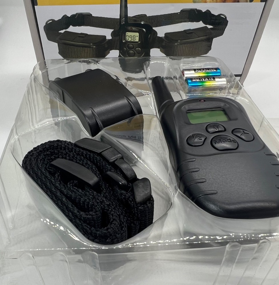 Electric Trainer E-Collar Remote Pet Training Collar Waterproof LCD Display New