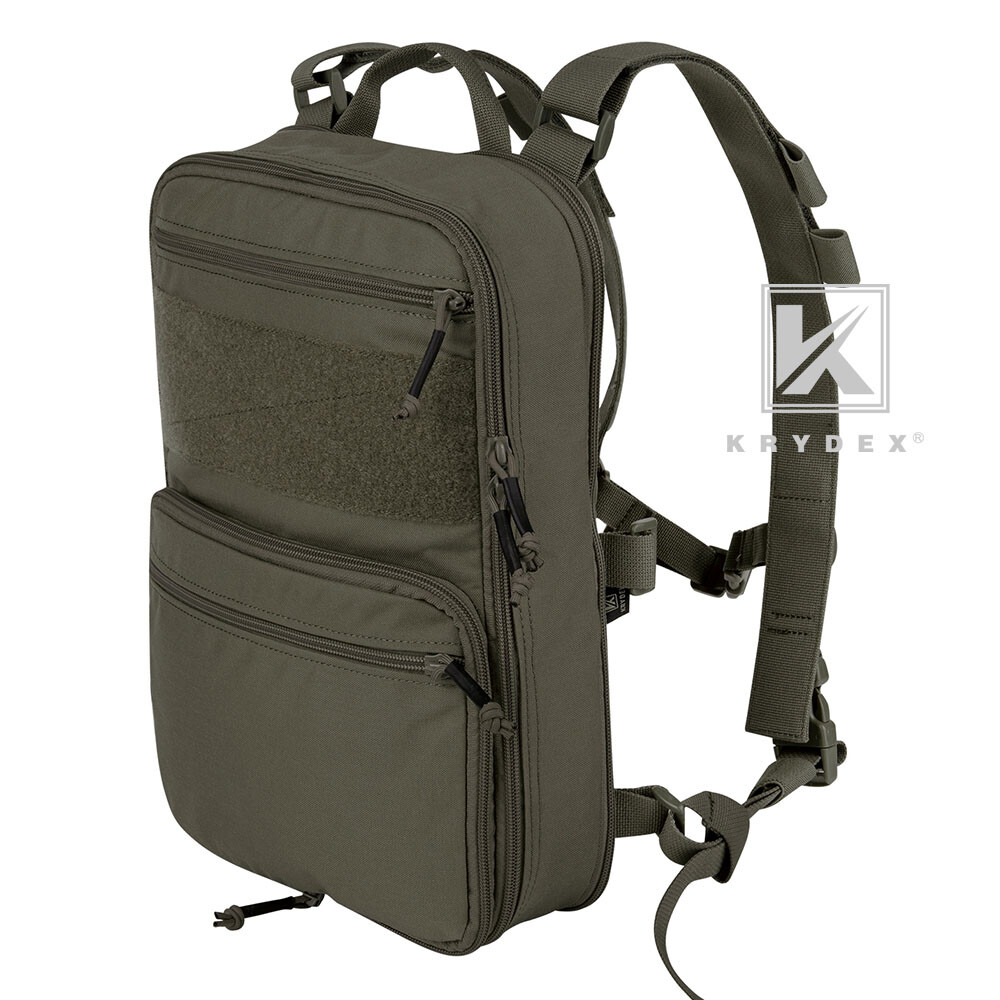 KRYDEX D3 Flatpack Tactical Expandable Backpack 23L MOLLE Travel Expanded Pack