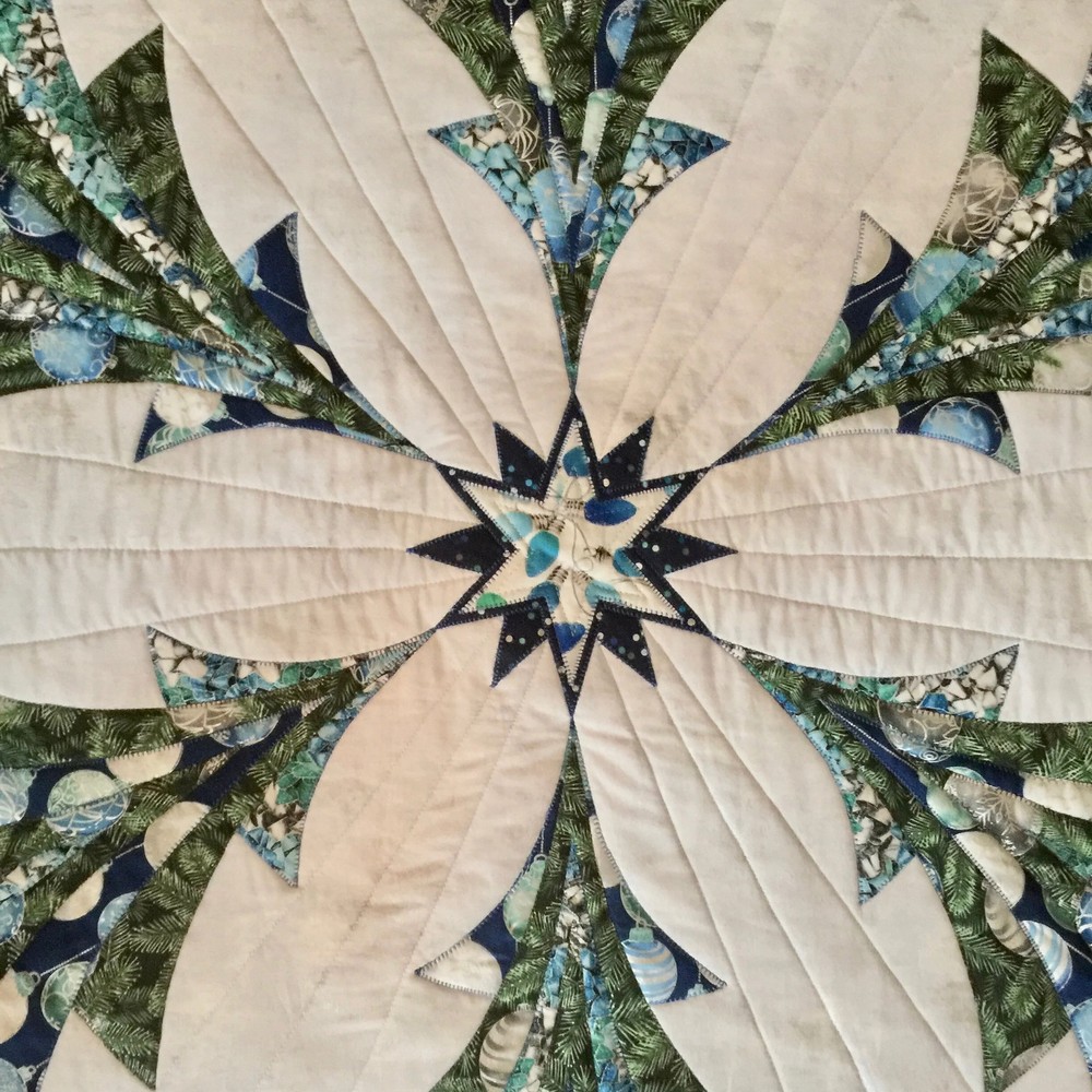 Luminous Table Topper Pattern by Jenice Belling