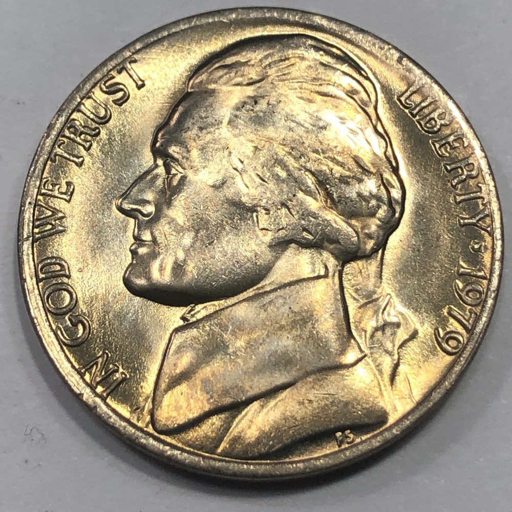 1979 P&D Set - Jefferson 5 cent - Uncirculated