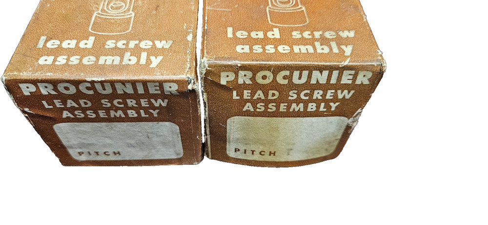 PROCUNIER LEAD SCREW ASSEMBLY #40 and #56