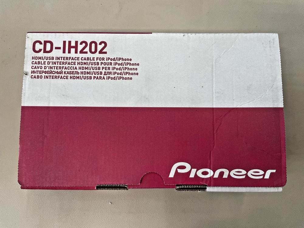 Pioneer CD-IH202 HDMI/USB Interface Cable Kit for Ipod/Iphone, NOS