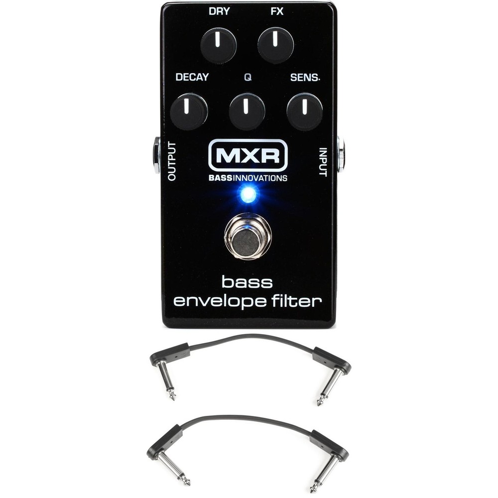 MXR M82 Bass Envelope Filter Pedal with EBS Patch Cables
