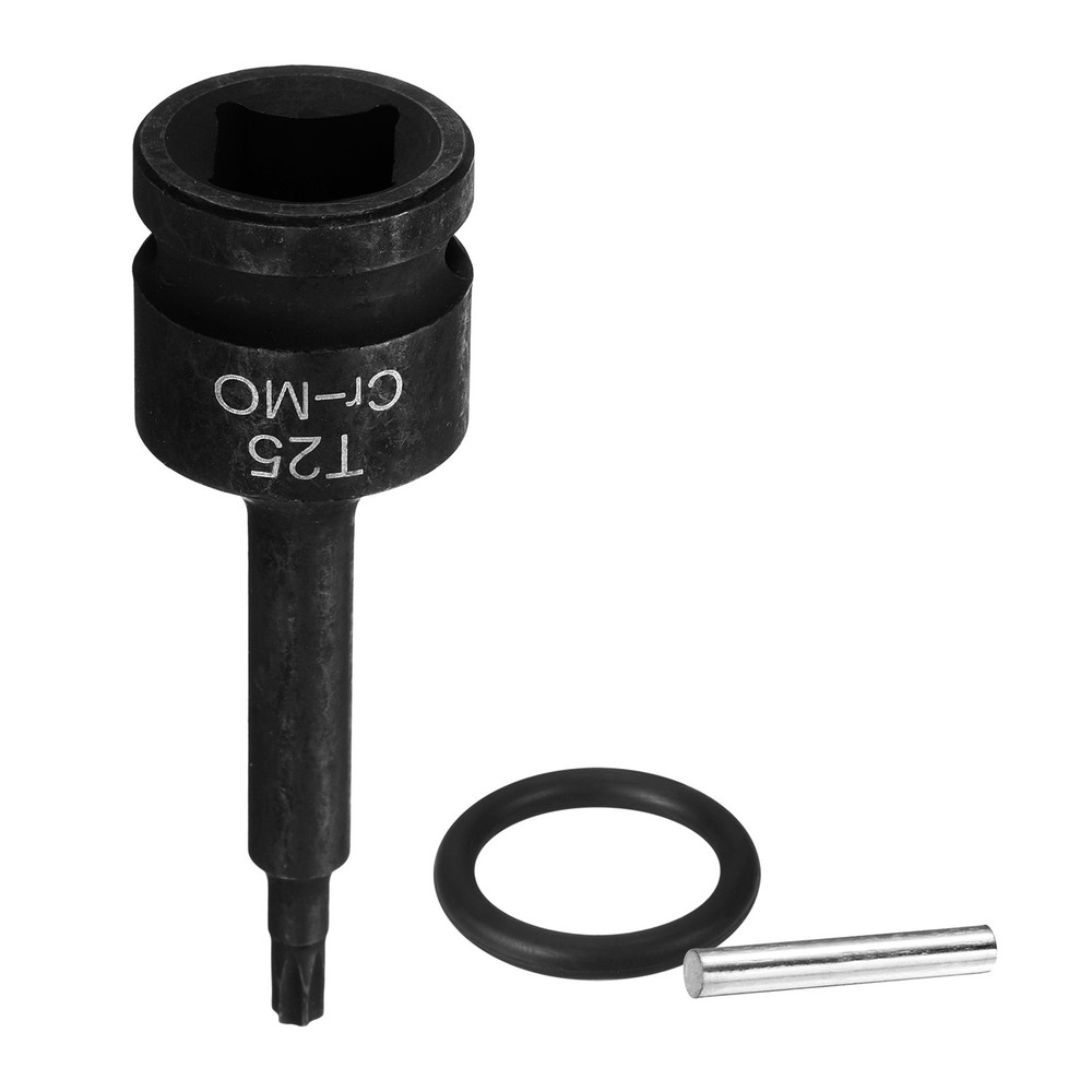 1/2" Drive Torx Bit Socket T25 Impact 6 Point Star Bit Sockets CR-MO Steel