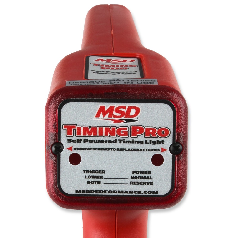 MSD Ignition Timing Pro Self-Powered Timing Light with Detachable Pickup