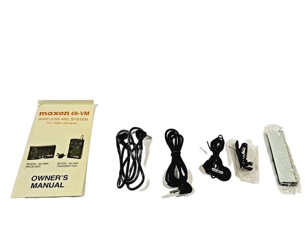 Maxon Wireless Mic System Model 49-VM 5-Channel