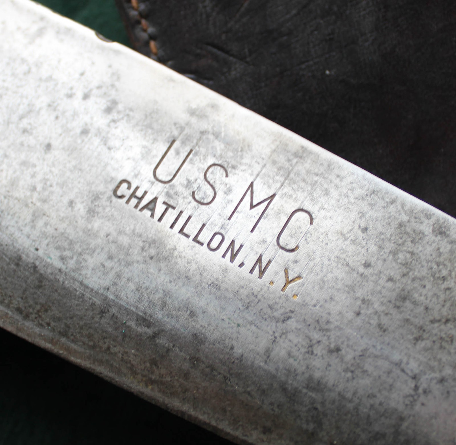 WWII USMC CHATILLON Medical Corps Bolo Knife with 1943 BOYT Sheath