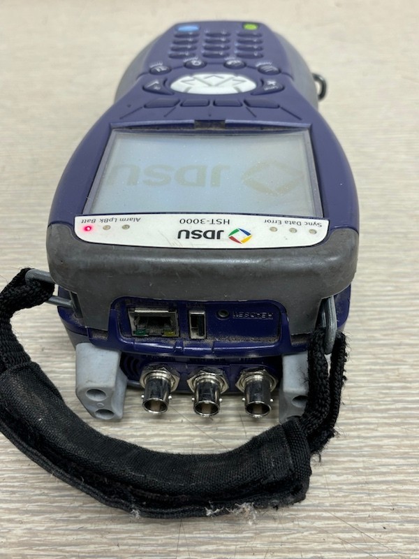 JDSU HST-3000 Handheld Ethernet Network Tester Communications Analyzer