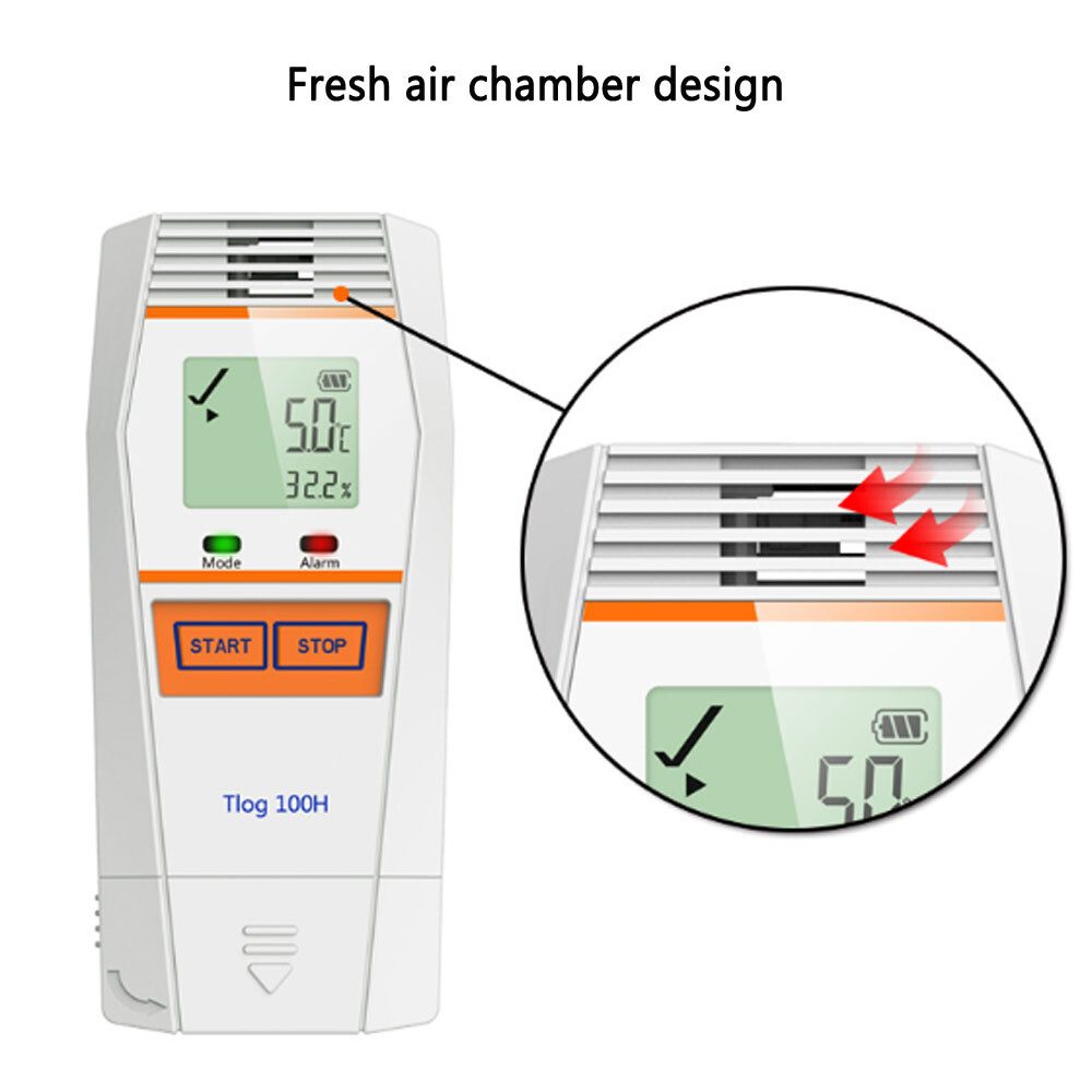 Temperature Logger Fast Auto PDF Report Temperature Measurement Data Logger Tool
