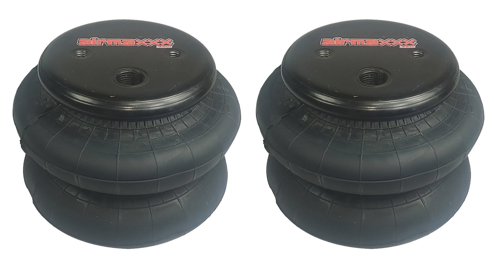 2 Standard 2600 Bags 1/2"npt Port Air Ride Lift Drop Springs Bag Suspension fbss