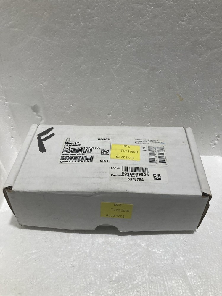 Bosch D6100RMK Rack Mount Kit For D6100