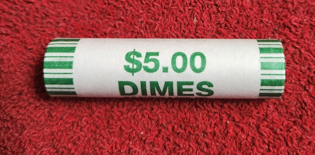 One roll of 50 2026 p uncirculated Emerging Liberty semi quincenetennial dimes