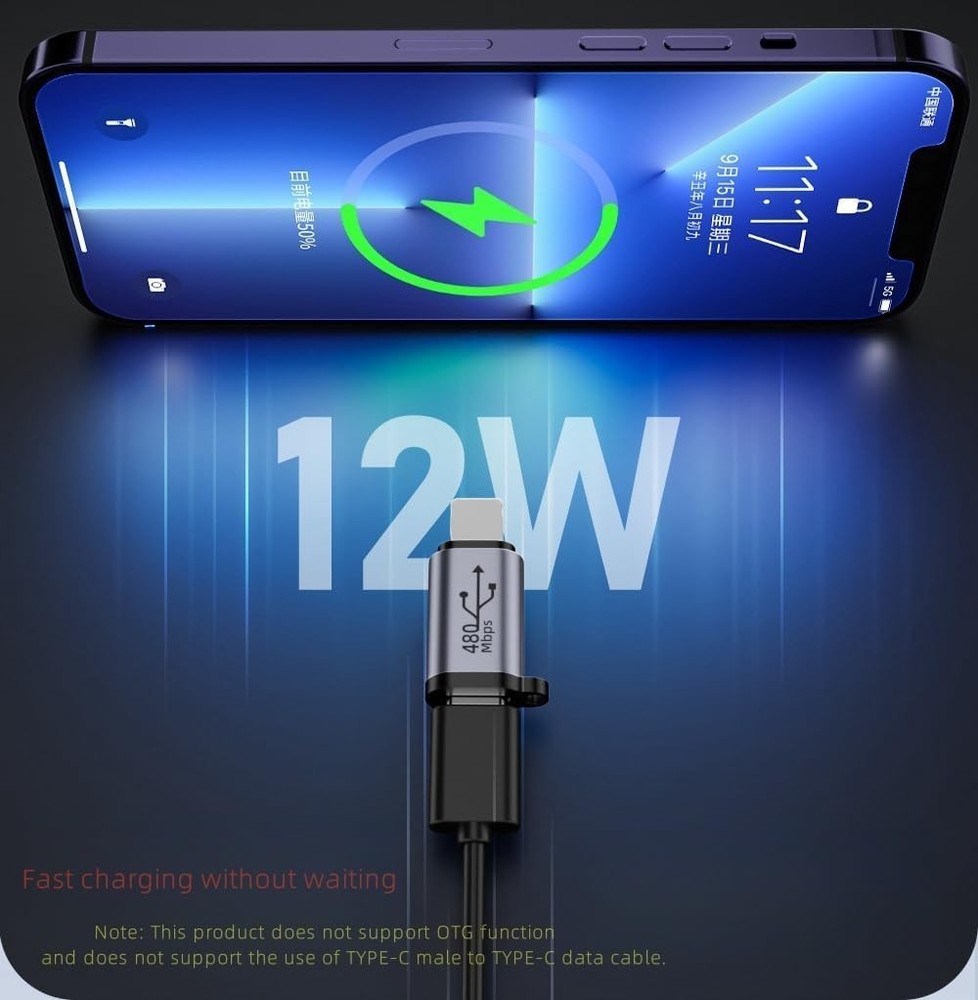 8Pack USB Adapter Kit,USB C/Lighting to Micro USB, Type C/Micro US-B to Light...