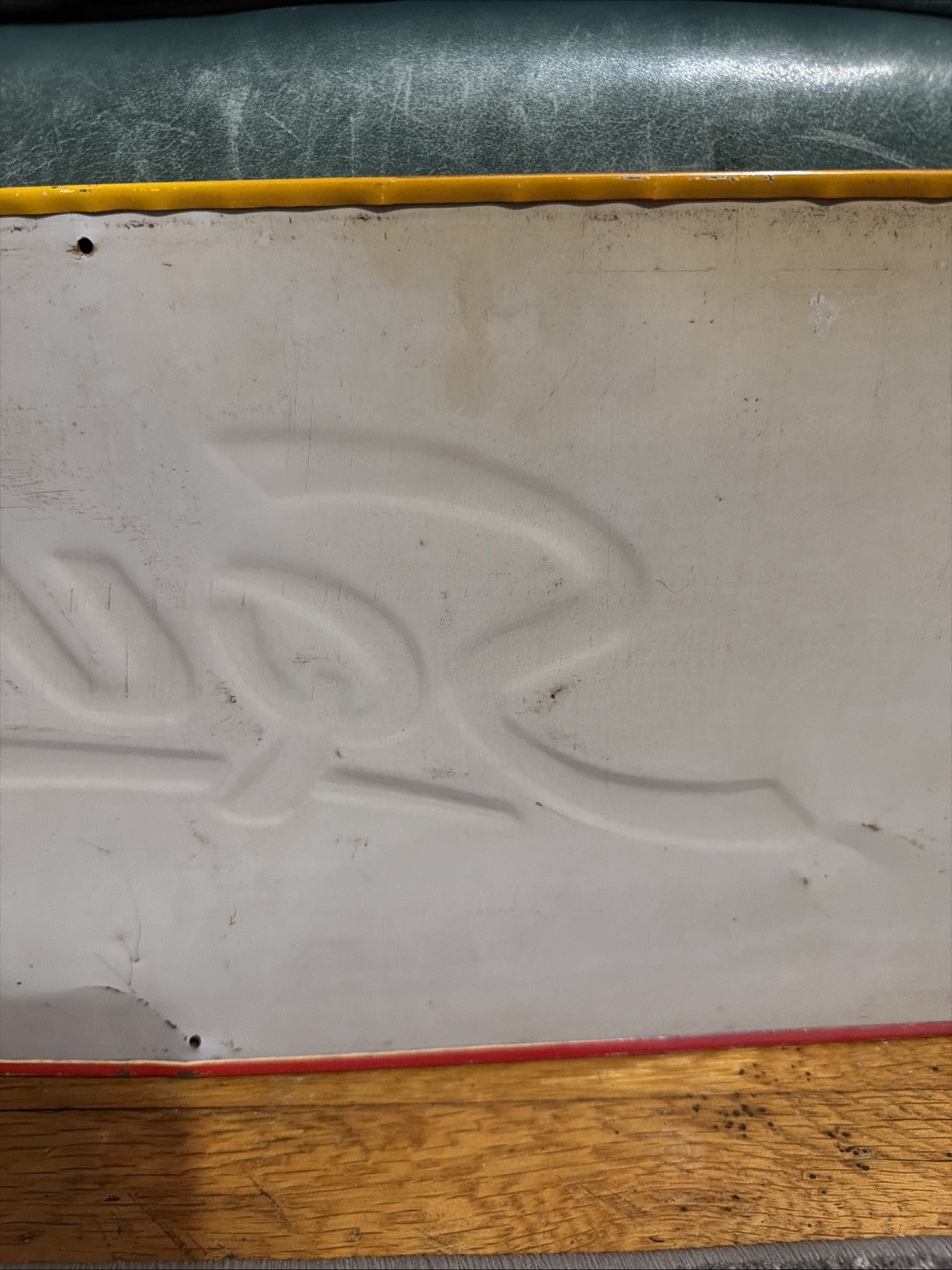 Original 1951 Squirt Soda Advertising Sign