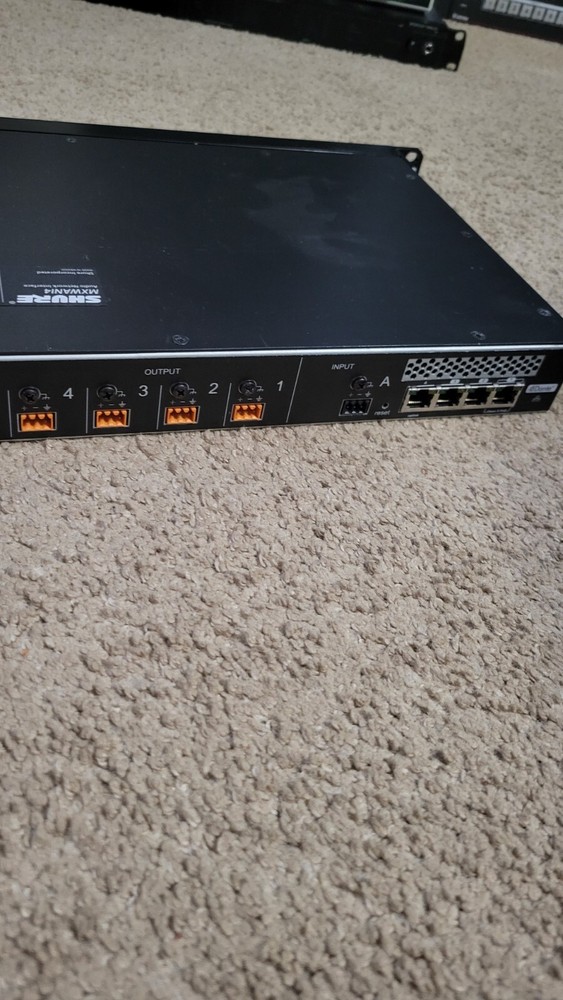 Shure MXWANI4 Audio Network Interface