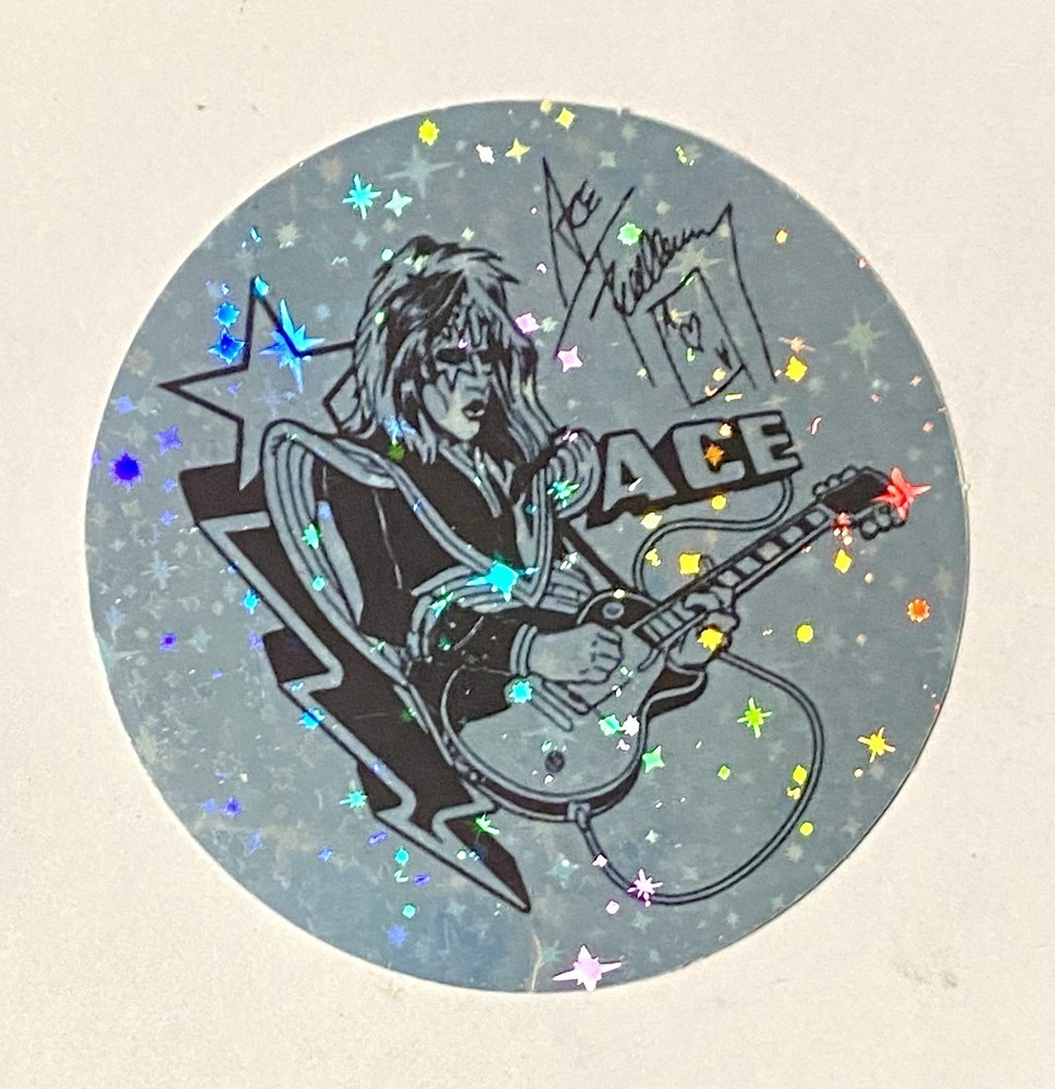 KISS ACE FREHLEY 2.50” Vinyl Sticker