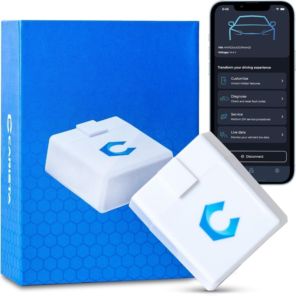 Carista OBD - Bluetooth OBD2 Scanner - Car Scanner Diagnostic Tool and Code