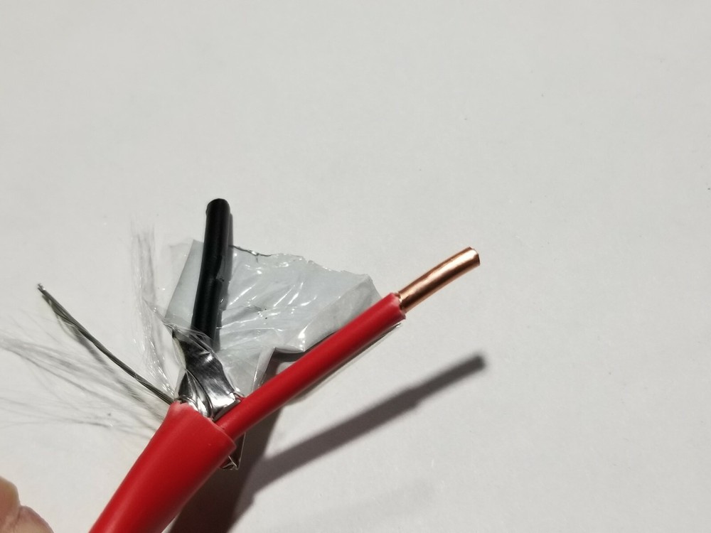 Southwire/Tappan G70019 12/2C Solid Shielded Fire Alarm Cable Plenum Red /50ft