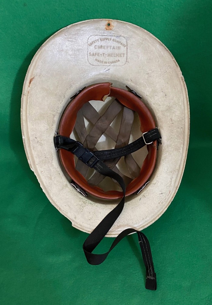 Vintage Chieftain Safe-T-Helmet Fireman Helmet___PLEASE READ!!!!
