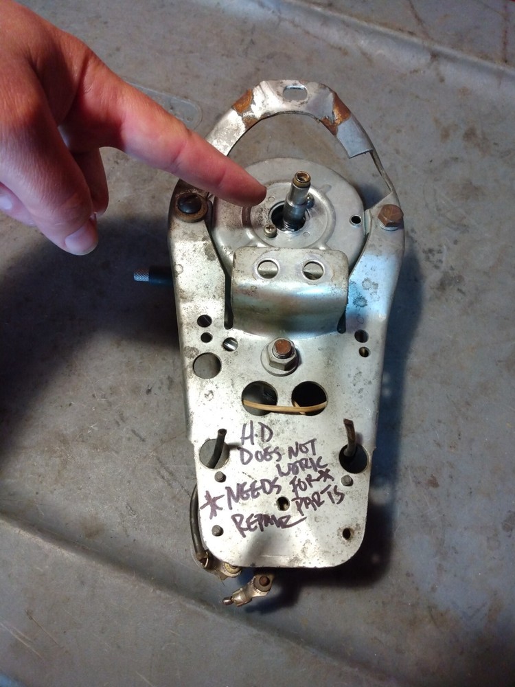 Harley-Davidson Split Tank Speedometer bracket ignition switch NOT WORKING