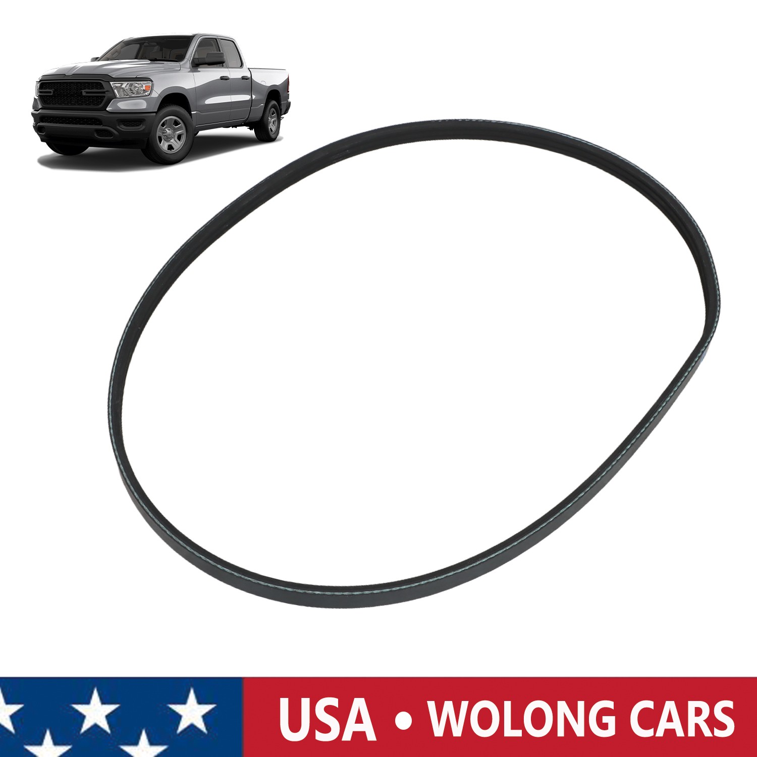 Accessory Drive Belt Serpentine Belt for 2019-2024 Dodge Ram 1500 5281957AA