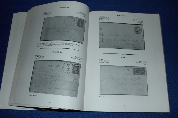 Rhode Island Postal History Post Offices Merolla Crowther Jackson BlueLakeStamps