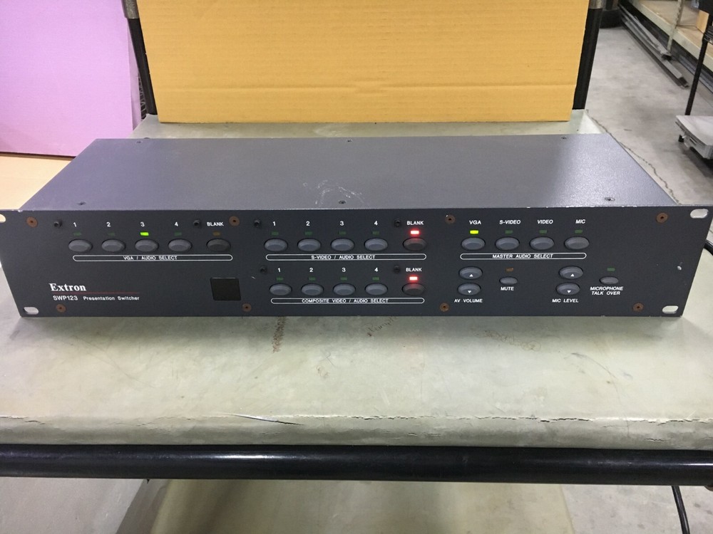 Extron Swp123 Presentation Switcher