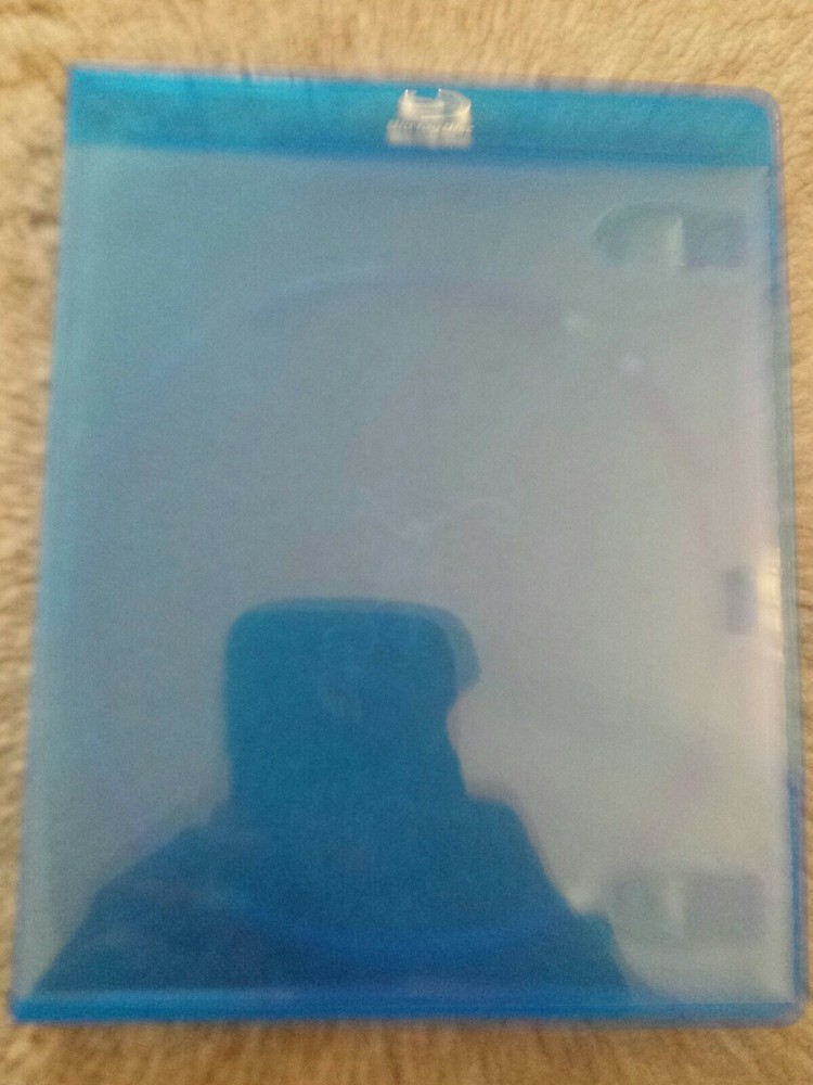 AcePlus Blu Ray Premium Replacement Case Single Disc 12mm Embossed Blu-Ray Logo