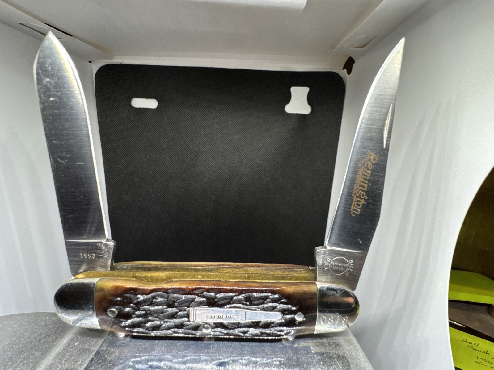 1993 REMINGTON Bush Pilot Sterling Silver Bullet Knife R4356-S NIB #1346 of 5000