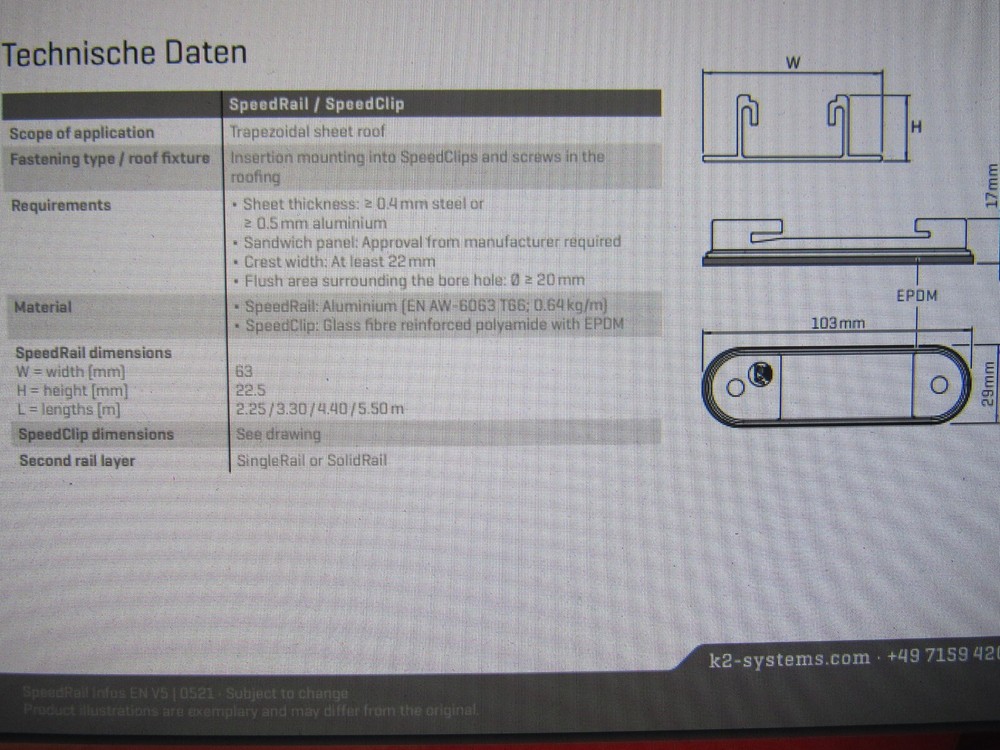 K2 Systems Solar Speedclip / K2 Basicclip 12Pack