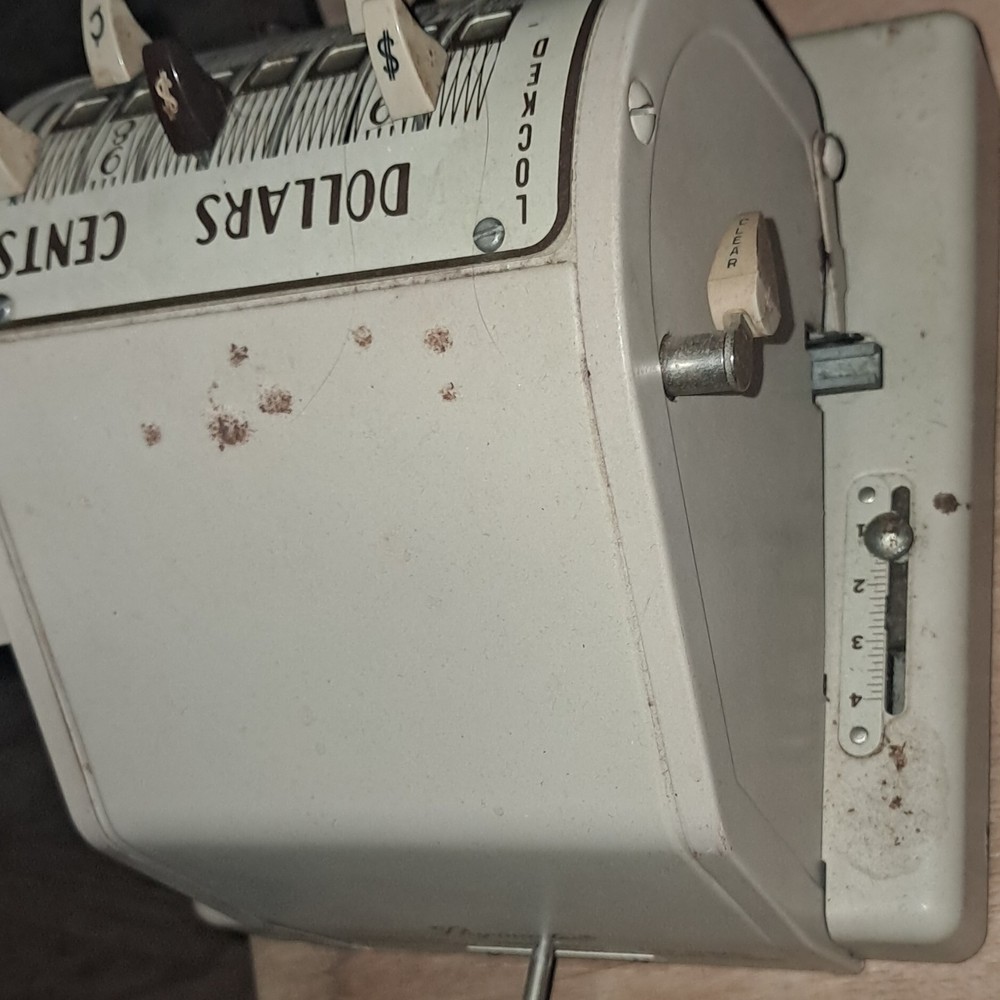 Paymaster Antique Mechanical Check Writer Machine