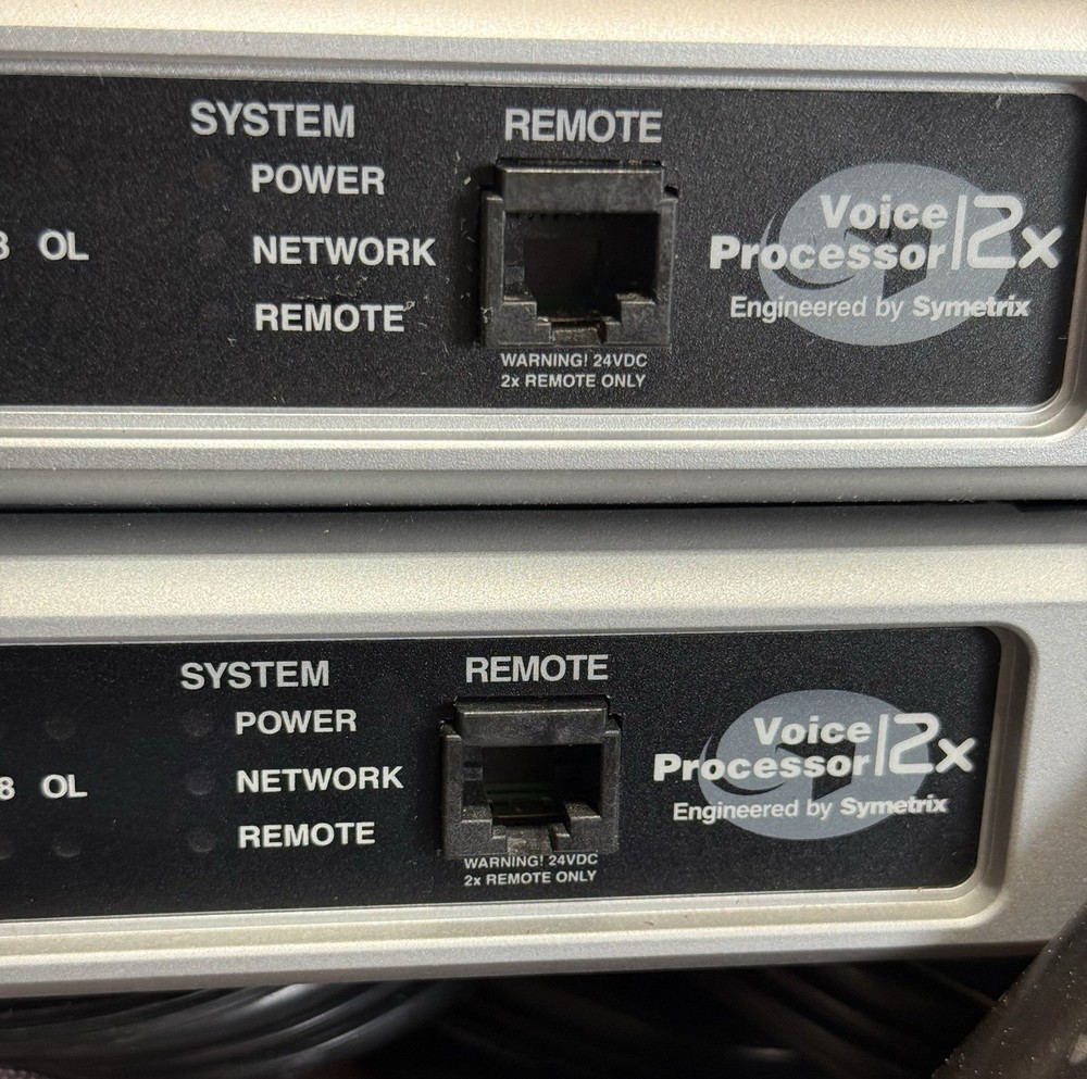Airtools Symetrix 2X Mic Processor Dual Digital Voice Amplifier