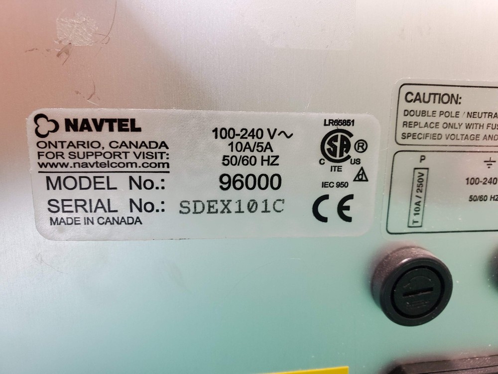 Navtel Interwatch 96000 Performance & Verification System w/ Modules