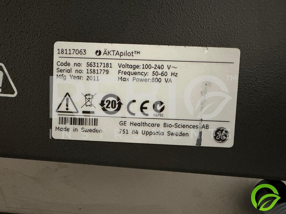 GE AKTA Pilot FPLC Chromatography System