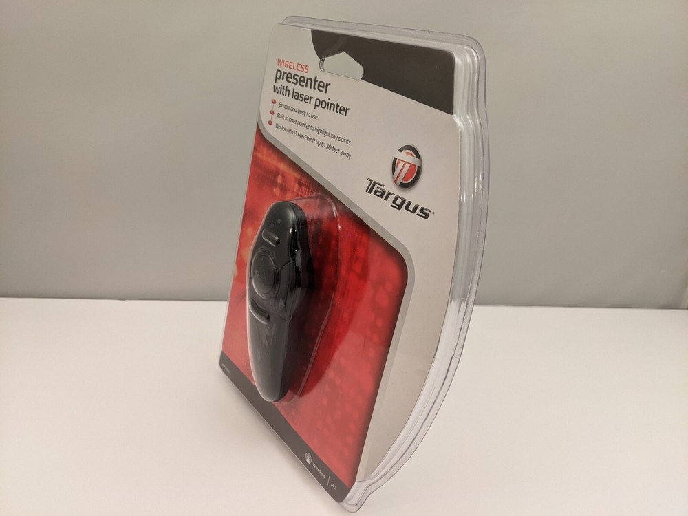 TARGUS Wireless Presenter With Laser Pointer [ Red Beam ] | AMP03US | NEW