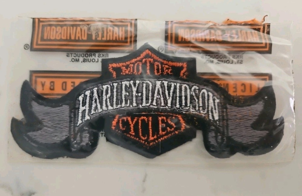 Harley Davidson Trade Mark Logo Sew-on Patch Embroidery Patch