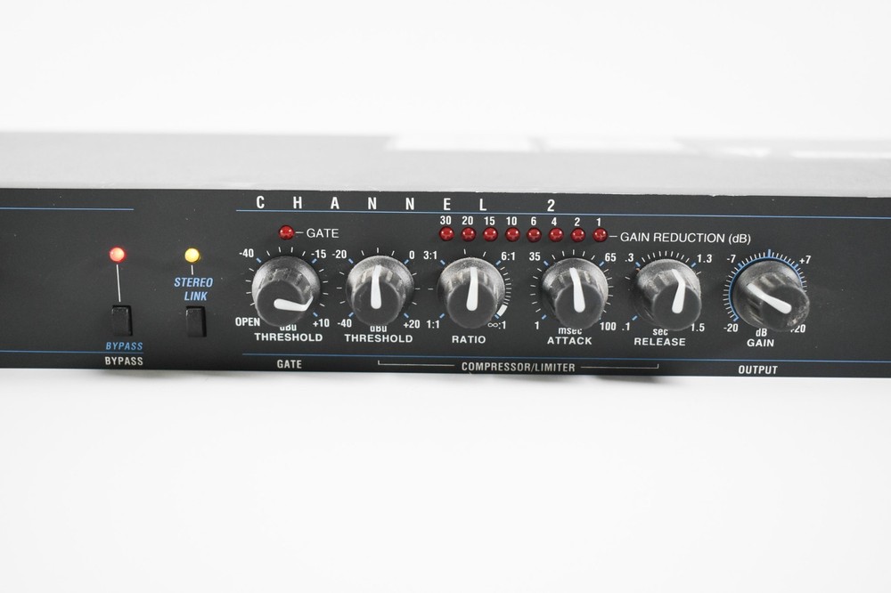 JBL M712 Stereo Gate Compressor Limiter Rack Unit