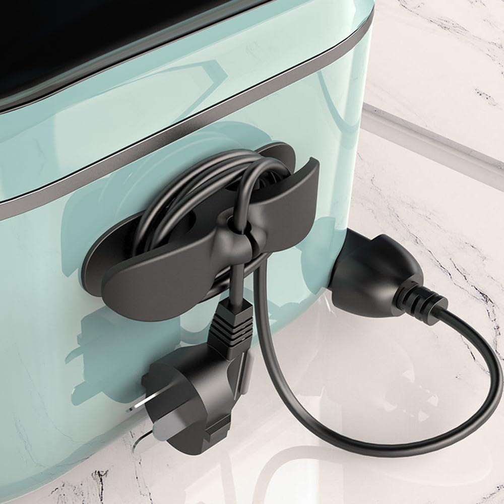 5PCS Cord Organizer Clips - Efficient Kitchen Appliance Wire Management, Secure