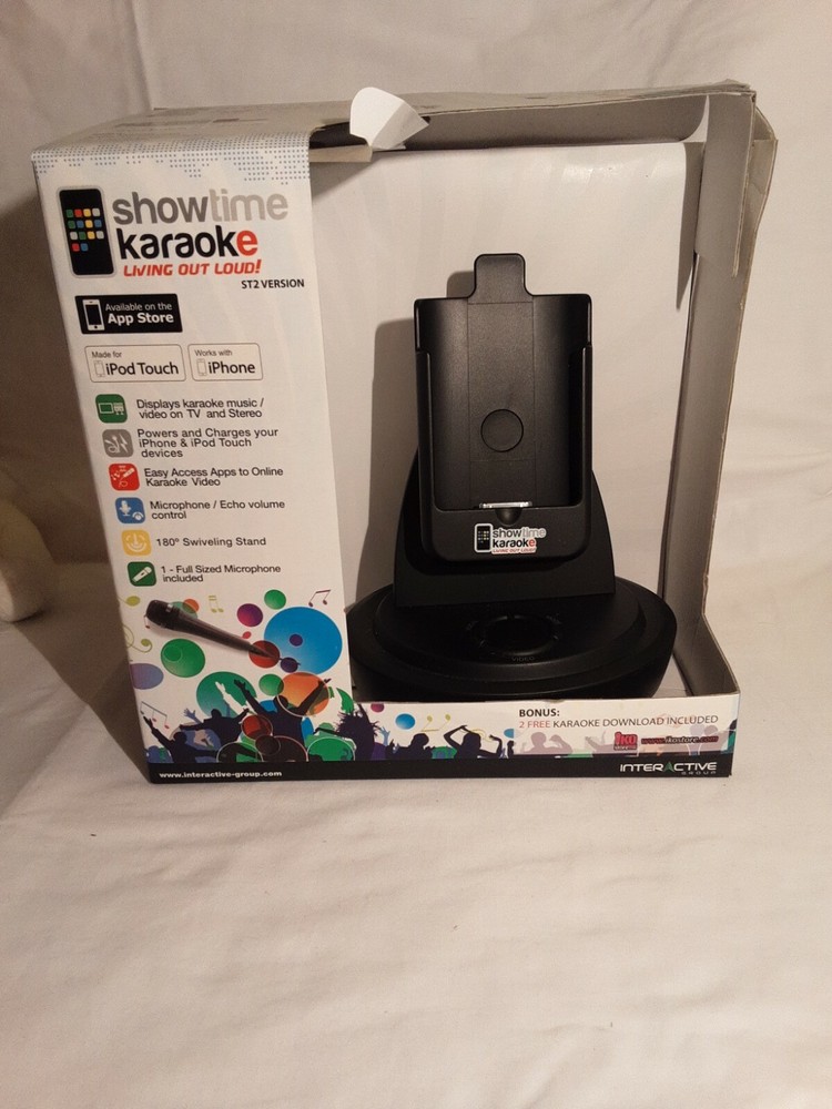 Interactive Group Showtime Karaoke Player Compatible with iPhone and iPod Touch