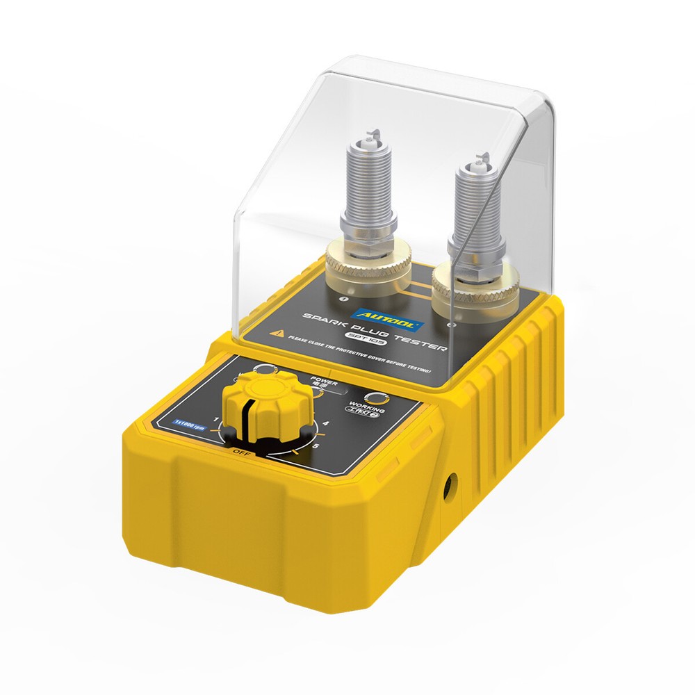 Spark Plug Tester Car Engine Ignition Plug Analyzer Adjustable Test Hole Height