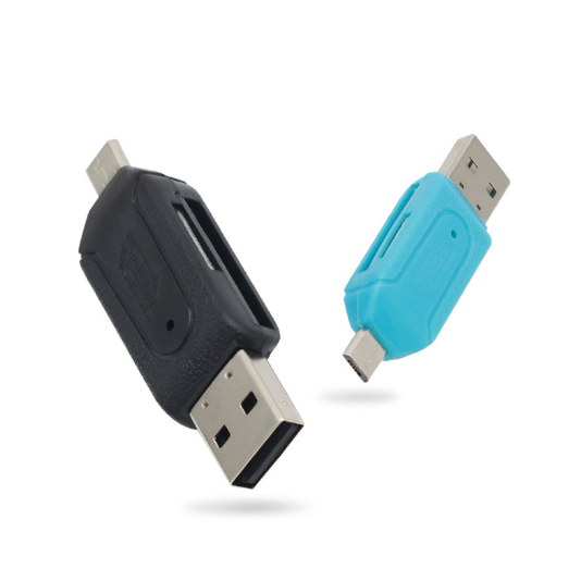 5pcs SD/TF Card Reader USB2.0 High Speed Memory Card Reader For Cellphone And PC