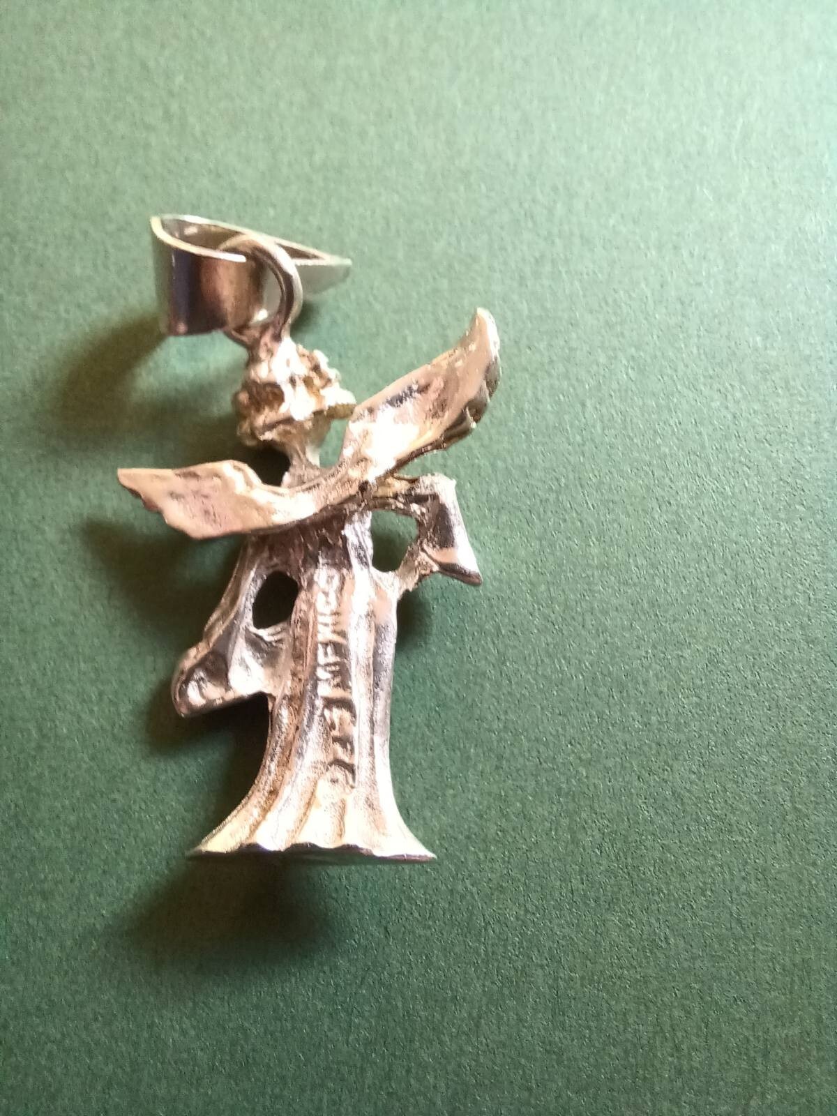 Antique Sterling Silver Angel Charm 4,81 grams